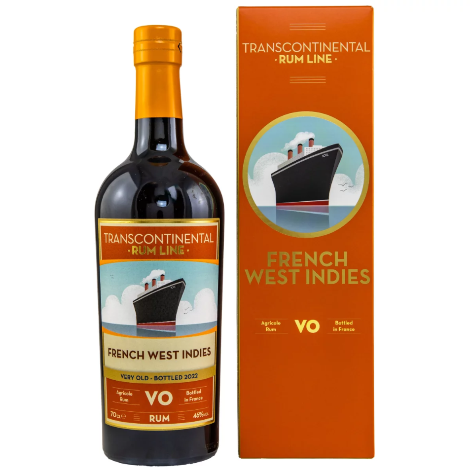 French West Indies VO Rum - Transcontinental Rum Line Neue EAN