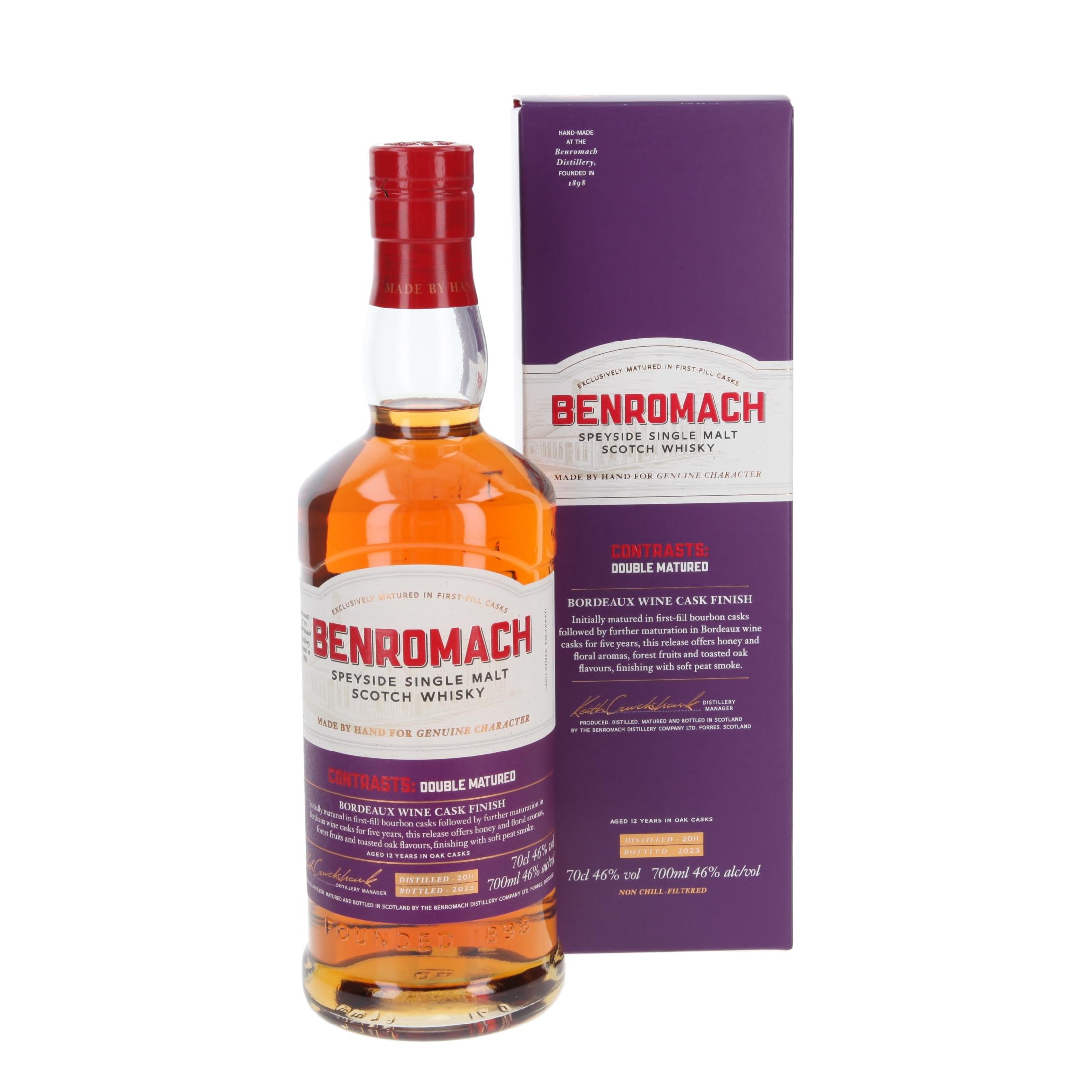Benromach 2011/2023 - 12 y.o. - Double Matured Bordeaux Cask