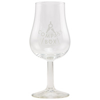 Compass Box Tasting Glas Form Tulpe mit 2/4cl Eichstrich ohne Deckel