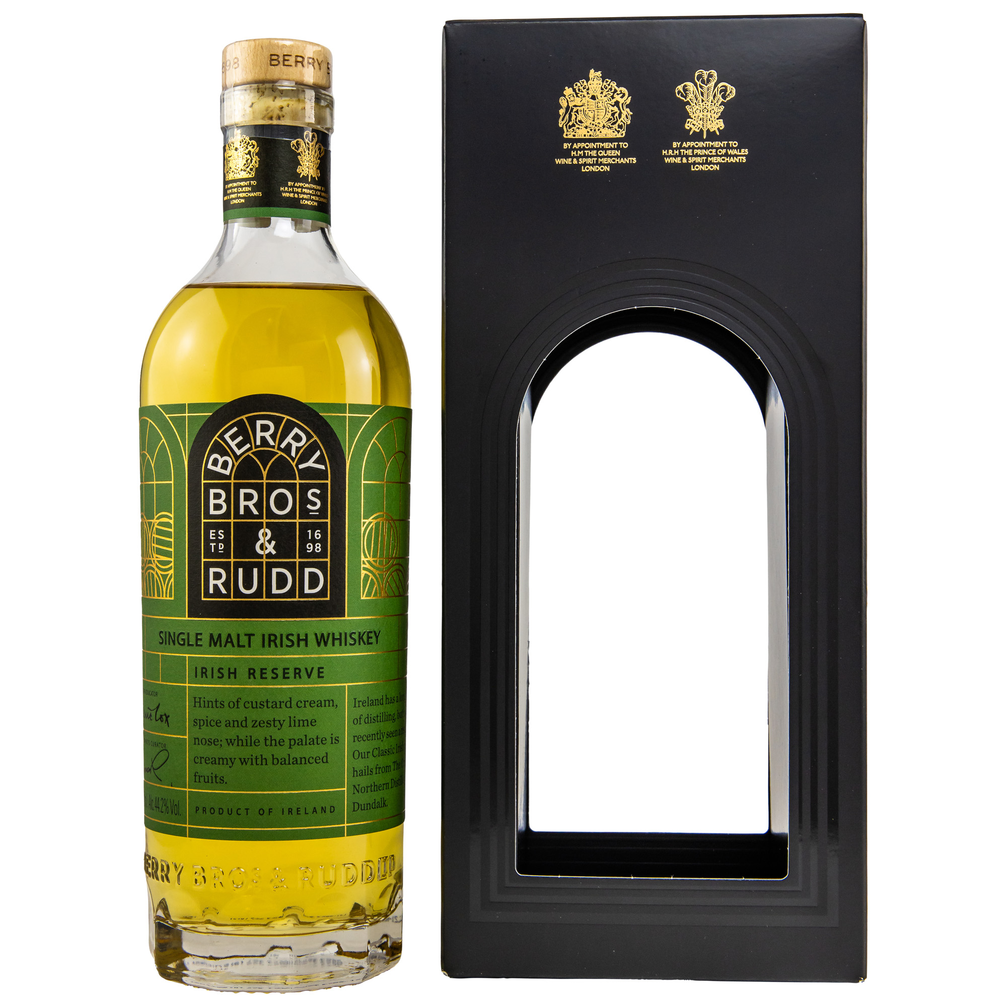 Irish Reserve Single Malt Whiskey Classic Range (Berry Bros and Rudd) - in GP