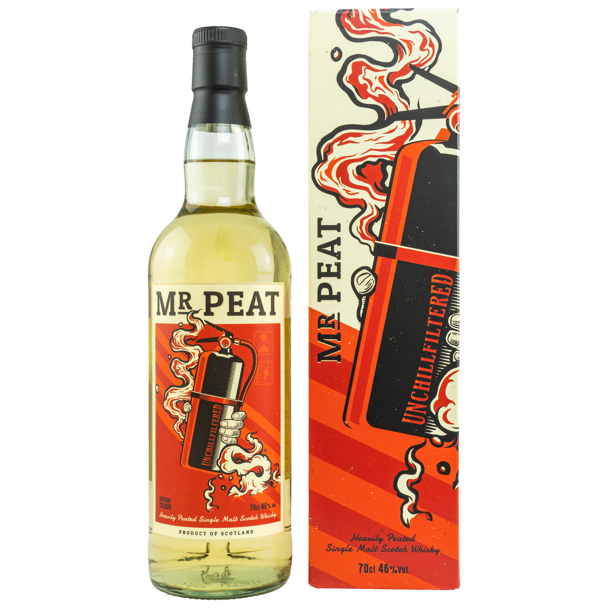 Mr Peat Single Malt Scotch WhiskyHeavily Peated