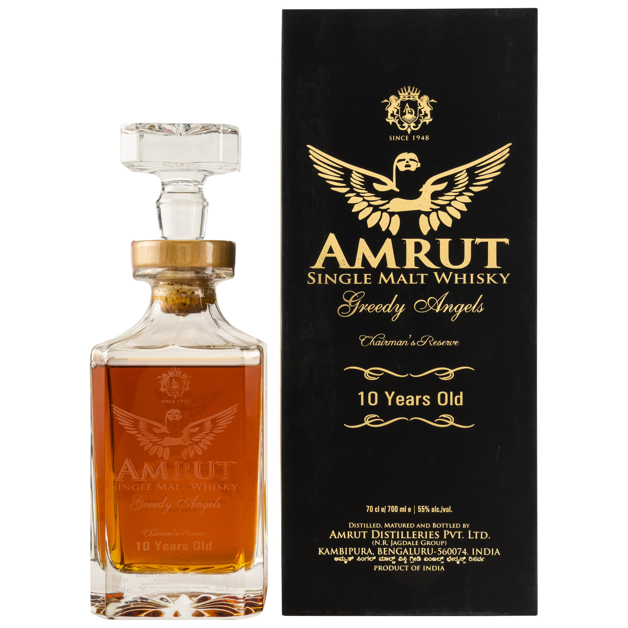 Amrut 10 y.o. Greedy Angels (2019)