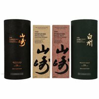 Suntory Tsukuriwake Set 2024 - besteht aus:
- Hakushu Peated Malt 18 y.o.
- Yamazaki 18 y.o. Mizunara
- Yamazaki Islay Peated
- Yamazaki Golden Promise