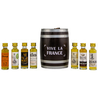 Vive la France - French Spirits Tasting Fass 7x 0,02l
Bache Gabrielsen AO, Darroze 12 y.o., Drouin Calvados VSOP, Grapediggaz VSOP, JLP 04, JLP 10, VT XO Roots