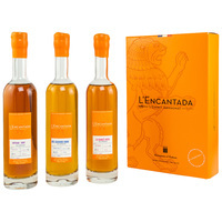 L'Encantada Armagnac - Collection 3x 0,2l 
Le Sablé 76, Del Cassou 89, Cutxan 97